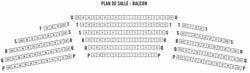 Plan du balcon Plan du balcon